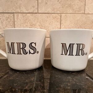 Mr & Mrs Mugs Threshold 15 oz. Mugs